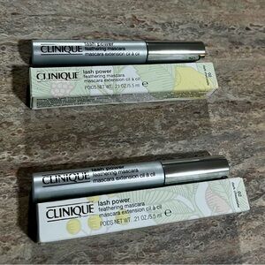 Clinique Lash Power Feathering Mascara 02- Dark Chocolate C14 and B14